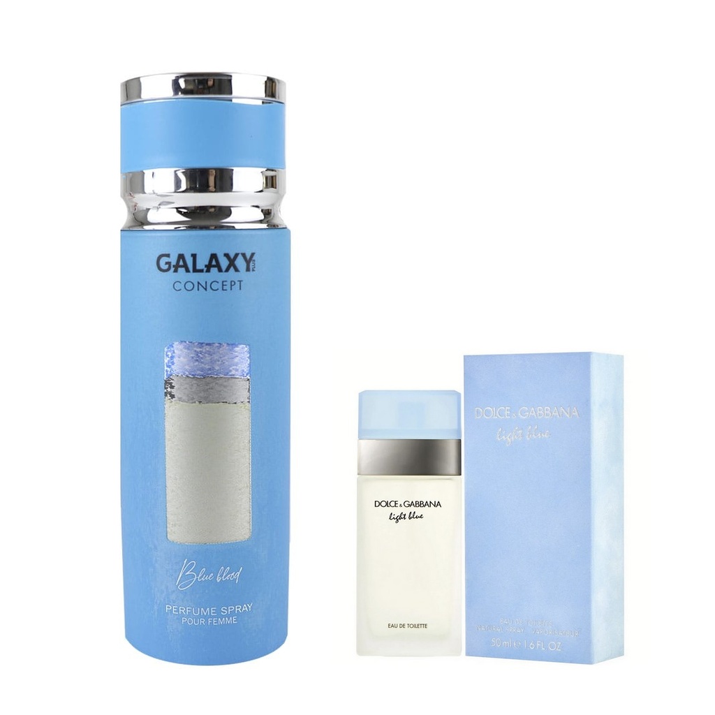 Galaxy Concept Perfumed Spray Blue Blood 200ml 6.7 fl.oz