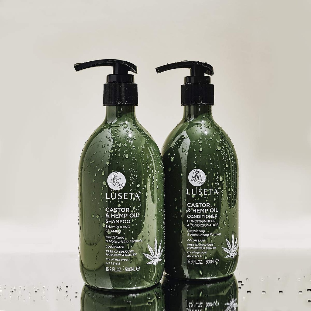 LS Shampoo/Condtioner Bote Castor &amp; Hemp Oil