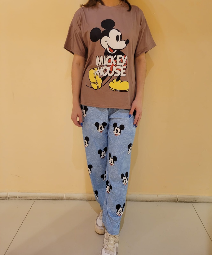 Pijama de pantalon dibujos animados