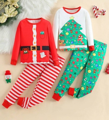 Pijama pantalon Kids navideña Xmas