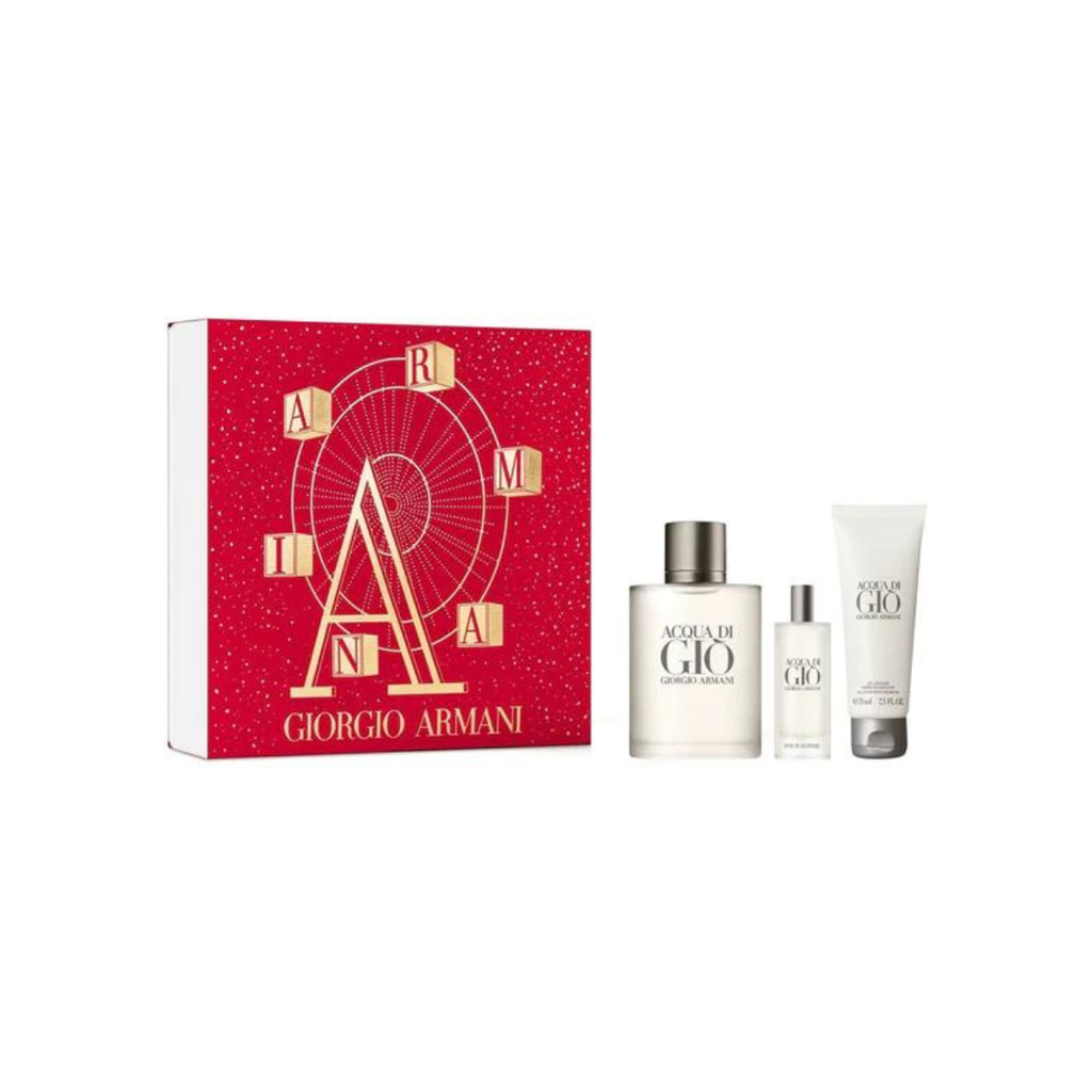 Acqua Di Gio set 3p 3.4oz m EDT