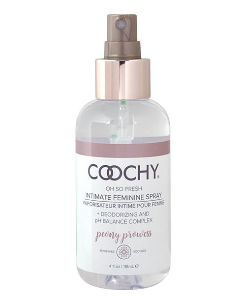 COOCHY Intimate Feminine Spray - 4 oz Peony Prowess