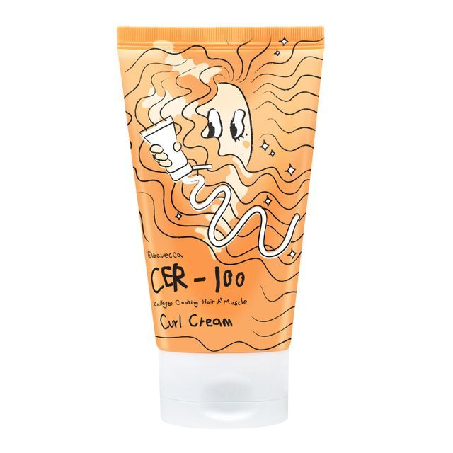 Elizavecca Cer-100 Collagen Coating Hair A+ Muscle Curl Cream [120ml]