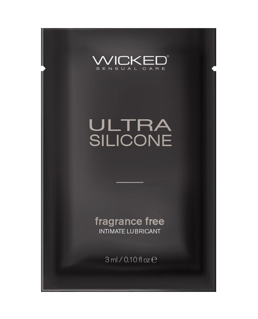 Wicked Sensual Care Ultra Silicone Based Lubricant - .1 oz Fragrance Free