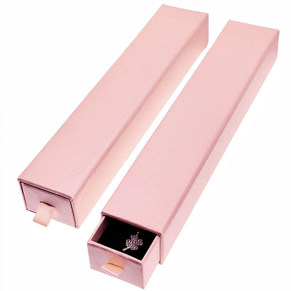 Caja rosa de empaque 22x4.5x3