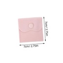 Bolsa de boton de empaque 7x7