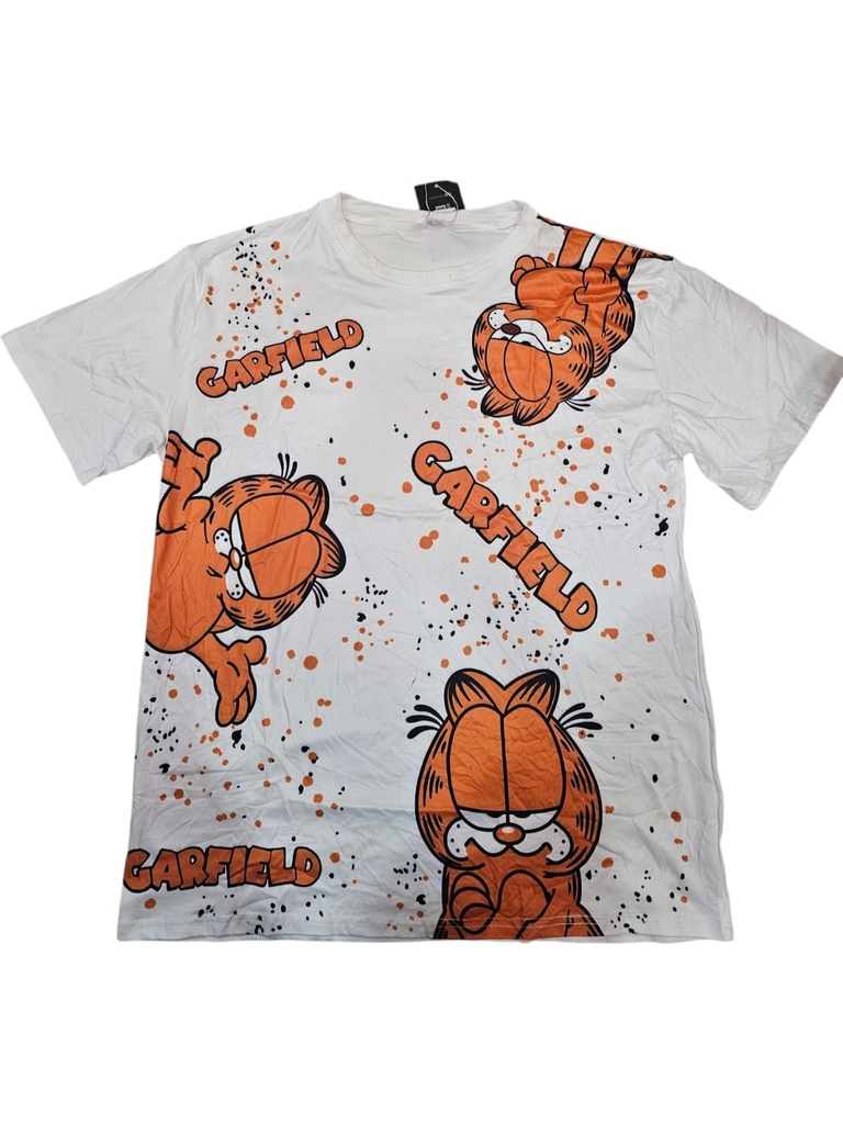 Camisa oversized de dibujos animados unitalla