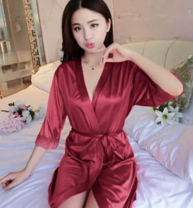 Pijama de satin Sensuel