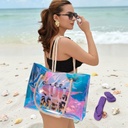 Bolso de verano transparente