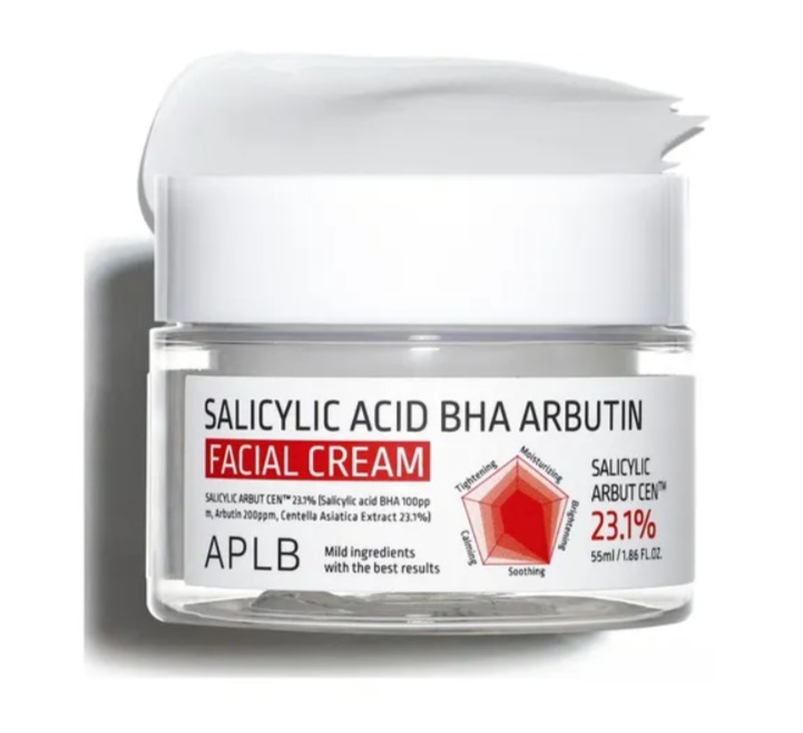 APLB Salicylic Acid BHA Arbutin Facial Cream [55ml]