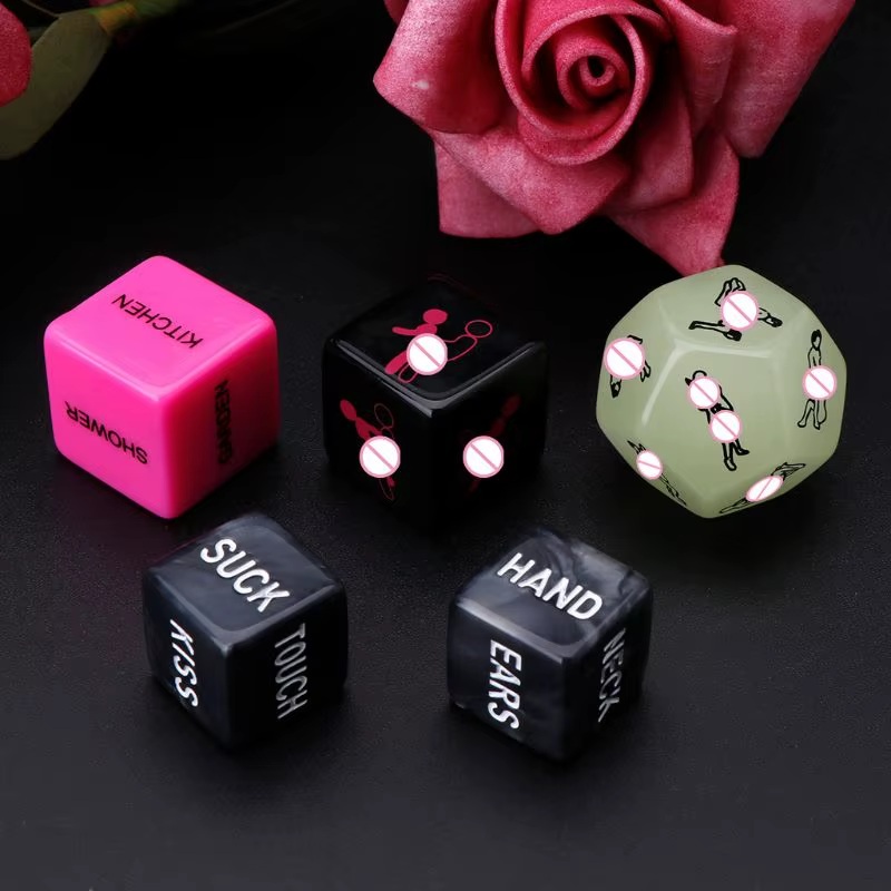 5 uds. De dados sexuales divertidos para adultos, amor erÃ³tico, Sexy, postura, pareja, amantes, juego de humor