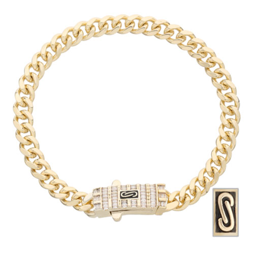 Pulsera Monaco 17cm