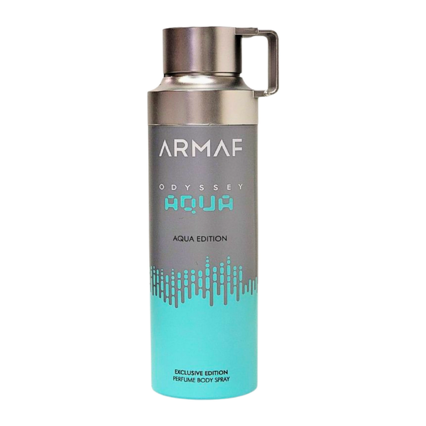 BODY SPRAY ARMAF ODYSSEY AQUA  MEN 6.8 OZ