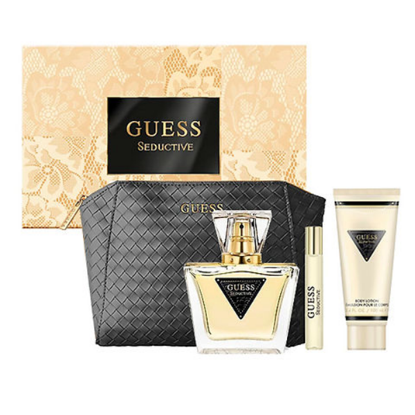 GUESS SEDUCTIVE SET 4p 2.5oz W EDP
