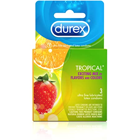 Durex Tropical Flavors - Box of 3
