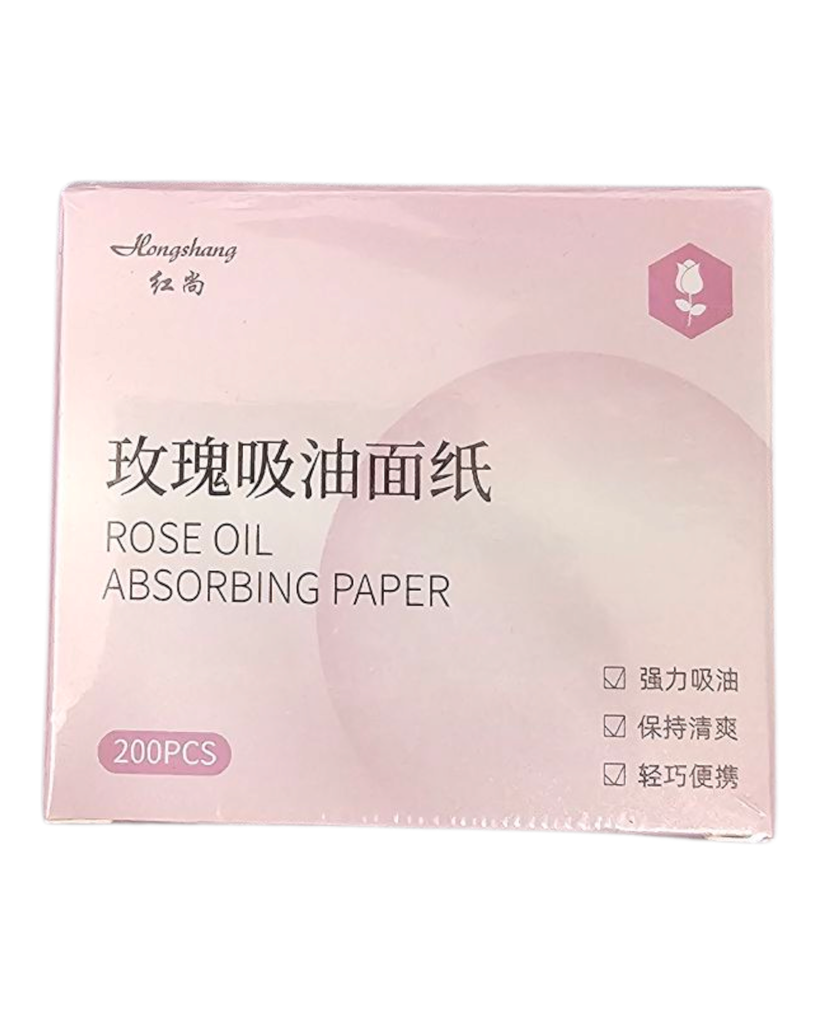 PAPEL ABSORBENTE DE ACEITE DE ROSA