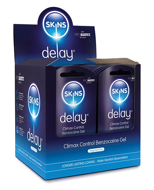 Skins Benzocaine Delay Serum Foil Display - 3 ml UNIDAD