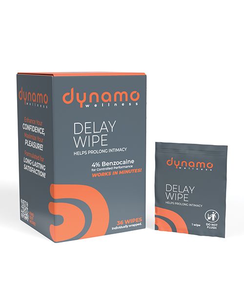 Dynamo Wellness Delay Wipe 4% - UNIDAD
