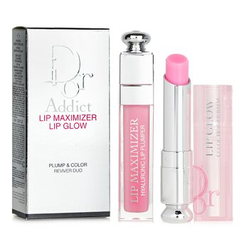 Dior Addict Lip Glow + Maximizer 001/001 Mini (copia)