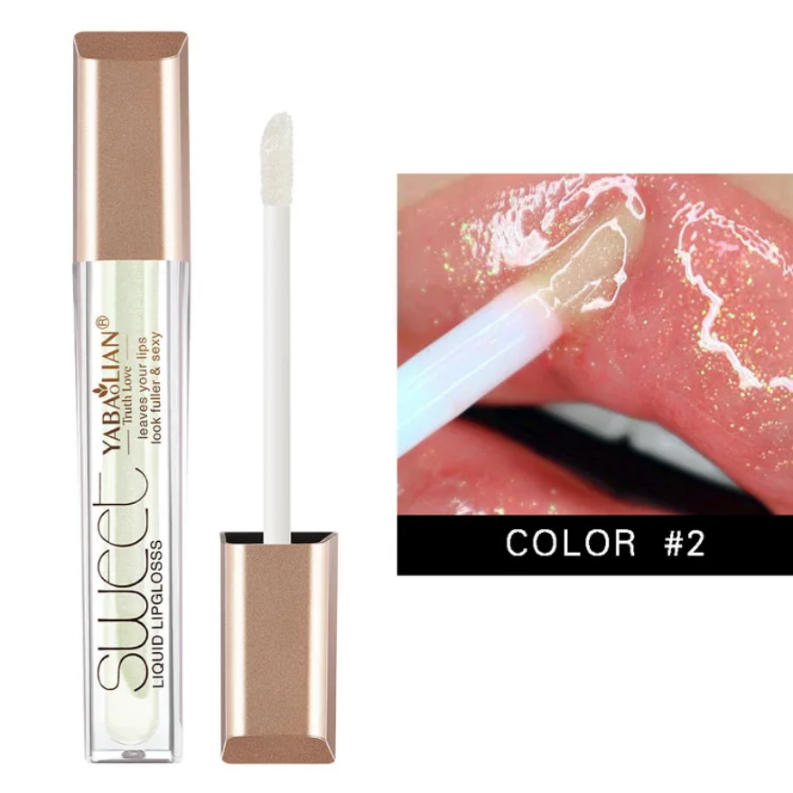 Brillo de labios liquido con efecto espejo