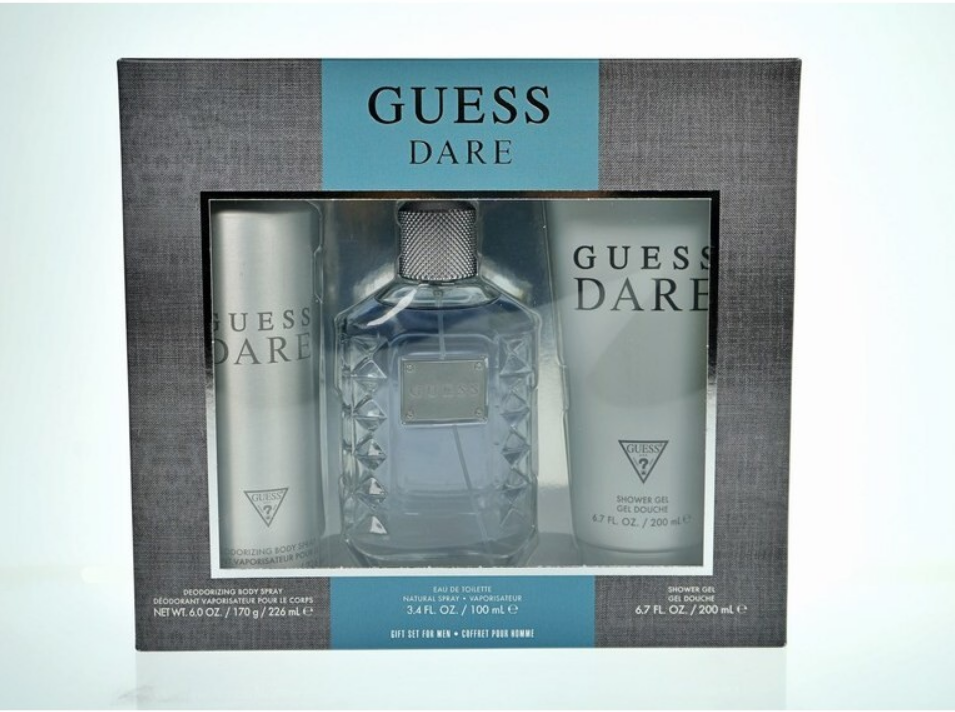 GUESS DARE SET 3p 3.4oz M EDT SP