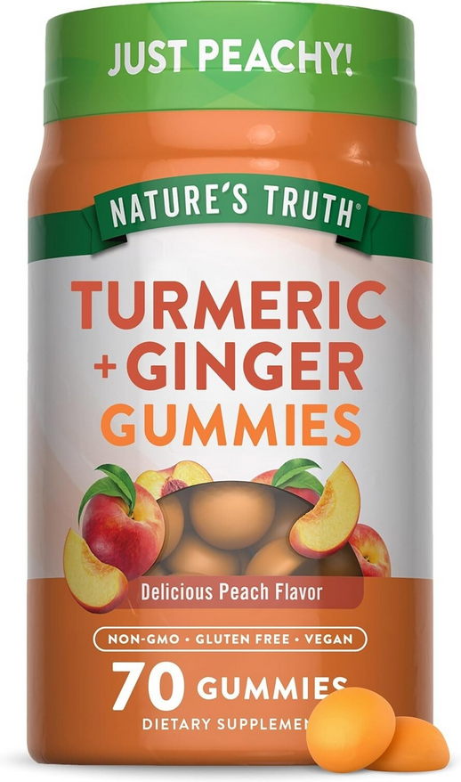 Nature's Truth Turmeric and Ginger Gummies  70 Count