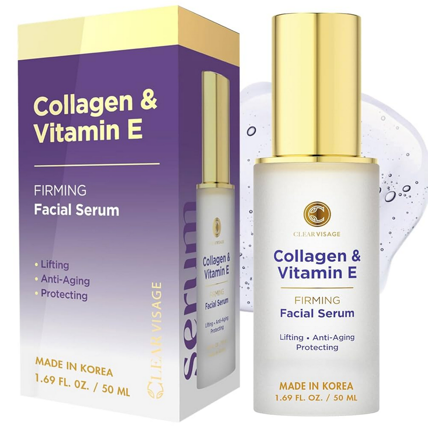 clear visage collagen and vitamin e