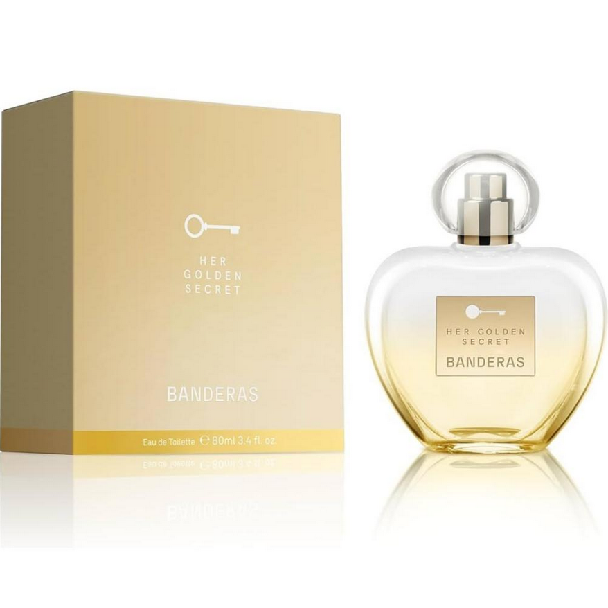 ANTONIO BANDERAS HER GOLDEN SECRET 2.7oz W EDT SP