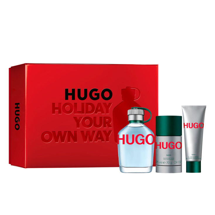 HUGO GREEN SET 3p 4.2oz M EDT SP