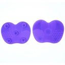 Almohadilla de limpieza para brochas de maquillaje