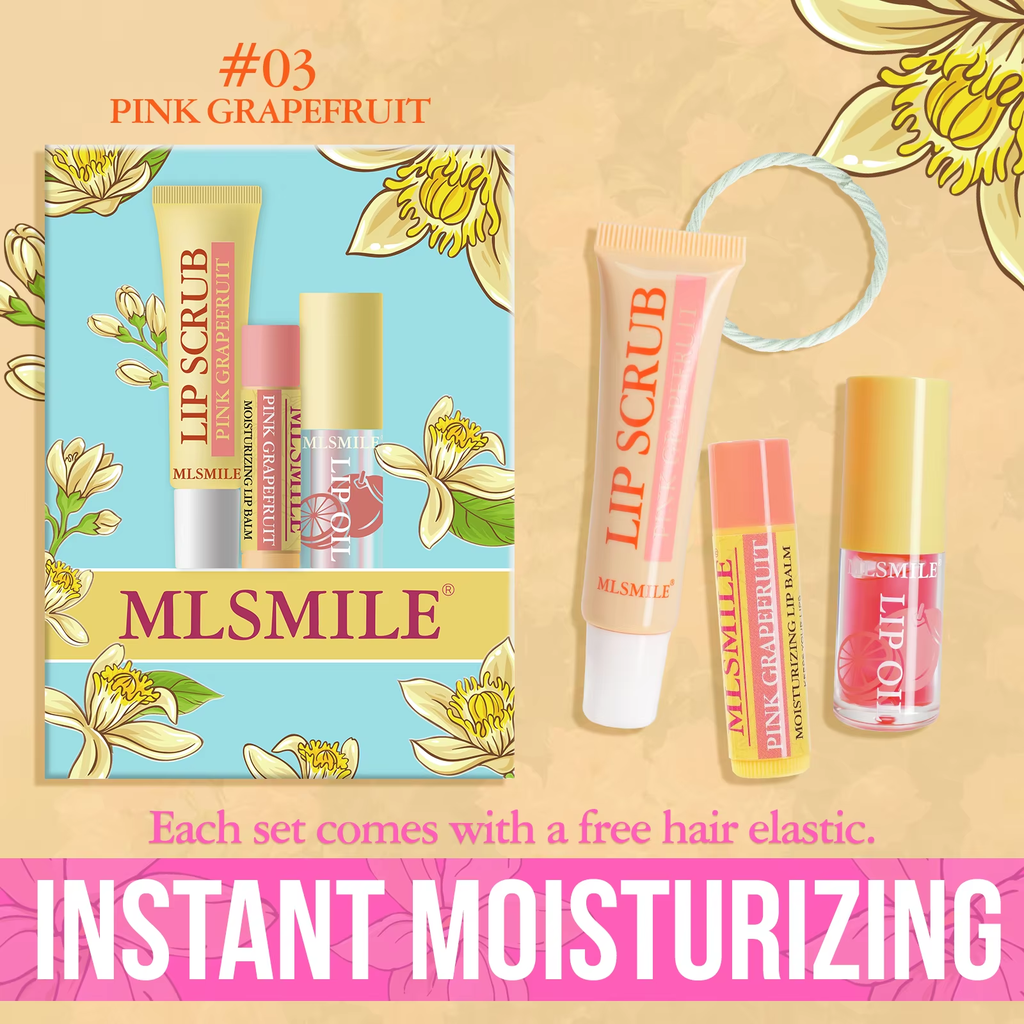 Productos para el cuidado de los labios 3 en 1 Aceite labial (#03 PINK GRAPEFRUIT)