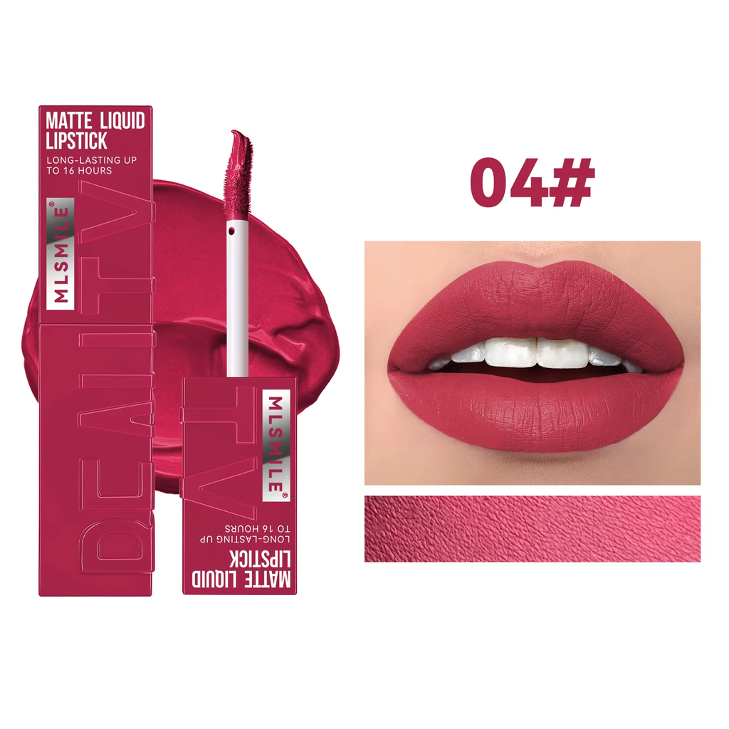 Mini labial vegano de lujo rojo nude (#04 BEAUTY)