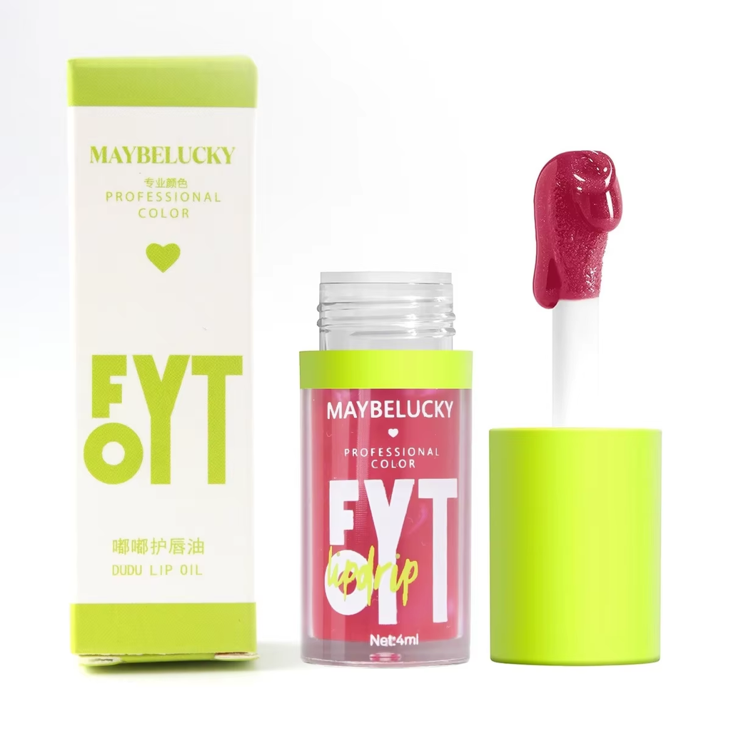 Brillo labial en aceite Shimmer Plump Cute Glitter (#04)