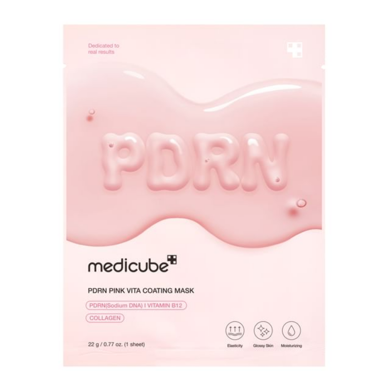 Medicube - Mascarilla Facial PDRN Pink Vita Coating Maskare