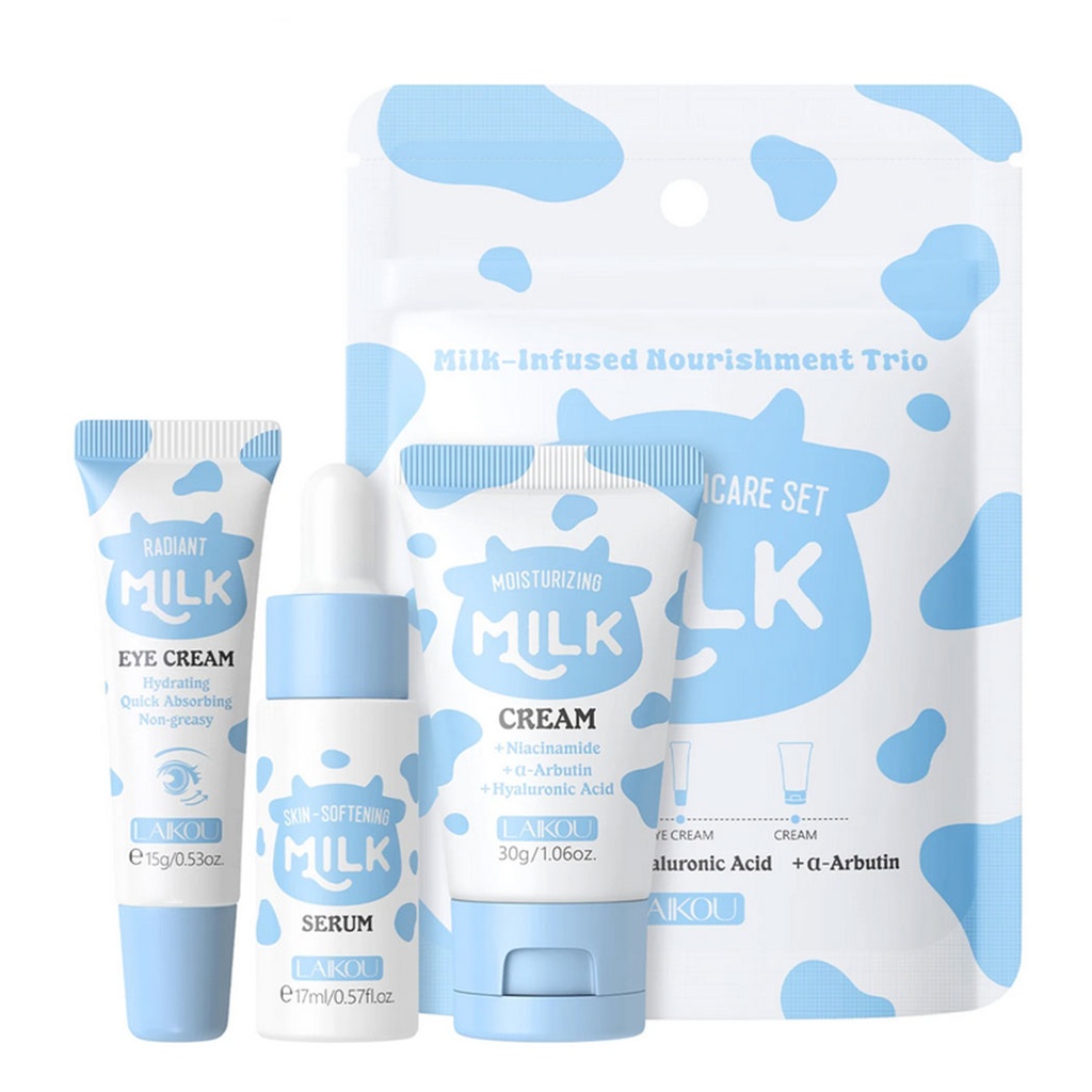 Set de Skin Care en Base a Leche