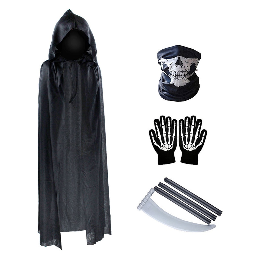 Conjunto de accesorios de esqueleto de Halloween