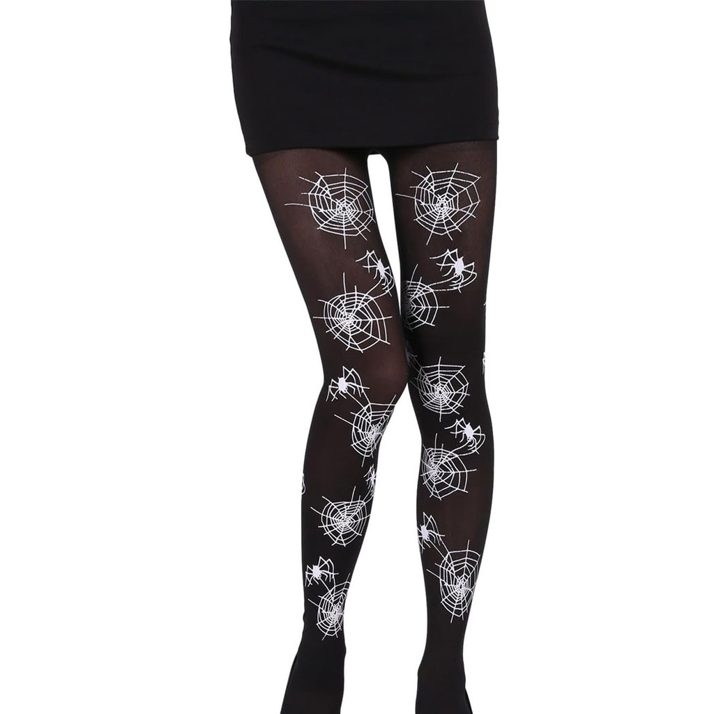 Medias de tela araña para fiesta de Halloween