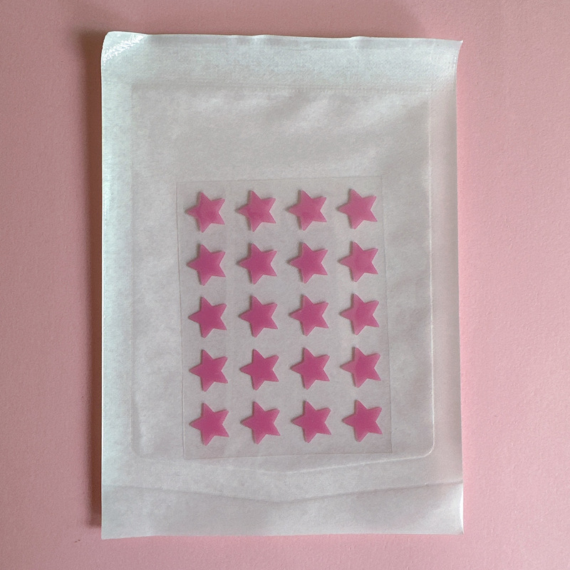 Parches hidrocoloides para el acné. (ESTRELLA)