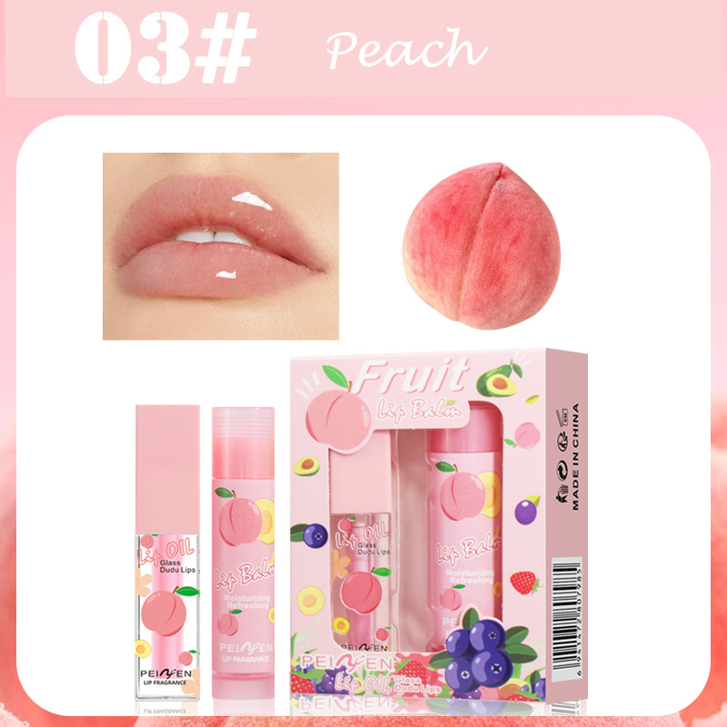 Bálsamo labial hidratante. (#03 MELOCOTON)