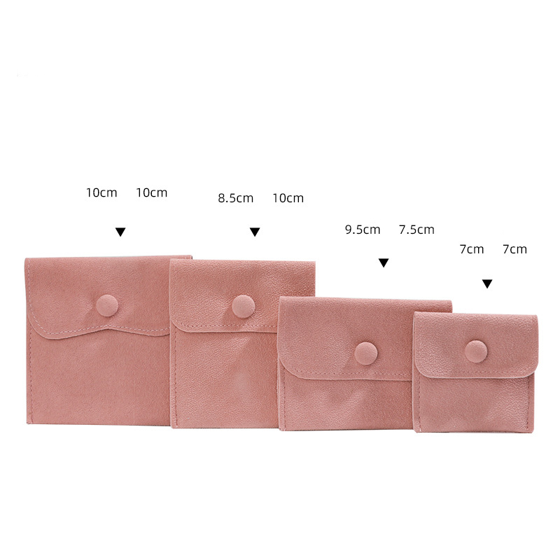 Bolsa de terciopelo (7X7) ROSADO