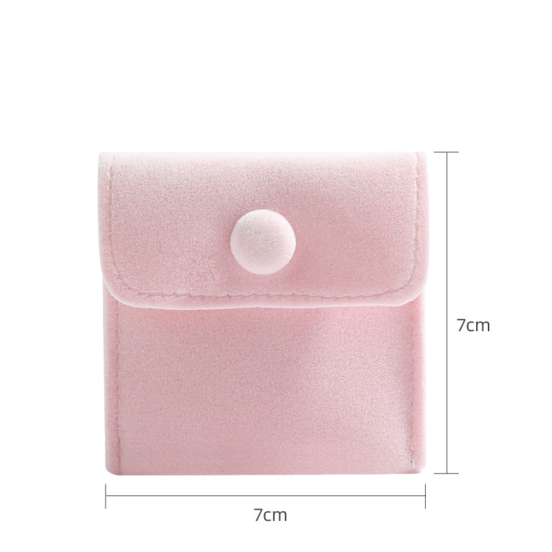 Bolsa de terciopelo (8.5X10) ROSADO CLARO