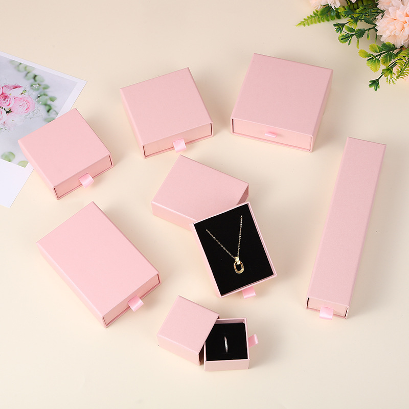 Caja de papel (21X4.5X3.5-21X4.5X3.5) ROSADO