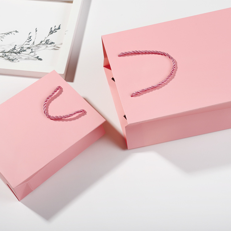 Bolsa de embalaje (12 Largo X 5.7 Lado X 16 Alto-(Vertical)12 Largo X 5.7 Lado X 16 Alto) ROSADO