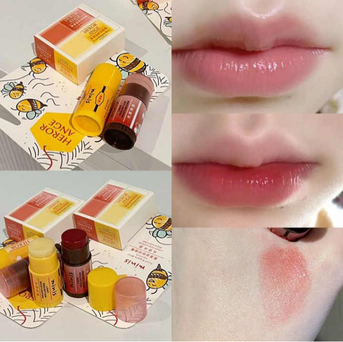 Mini bálsamo labial incoloro Elimina las líneas de expresión