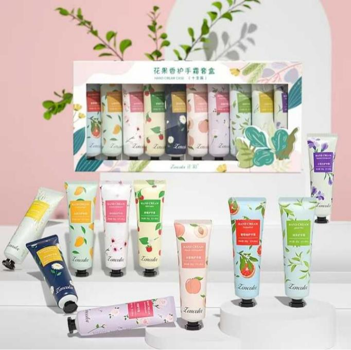 Crema de manos nutritiva floral y frutal (INDIVIDUAL)