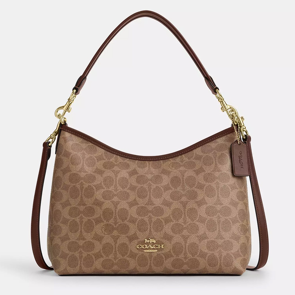 Cartera Coach de cuero para mujer.