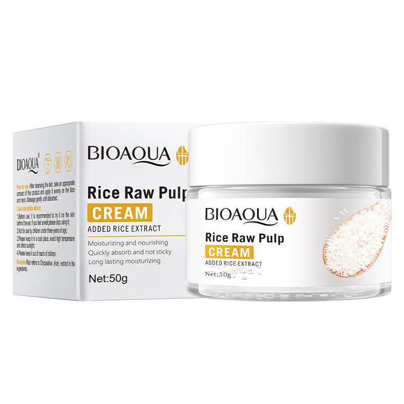 Crema de pulpa de arroz