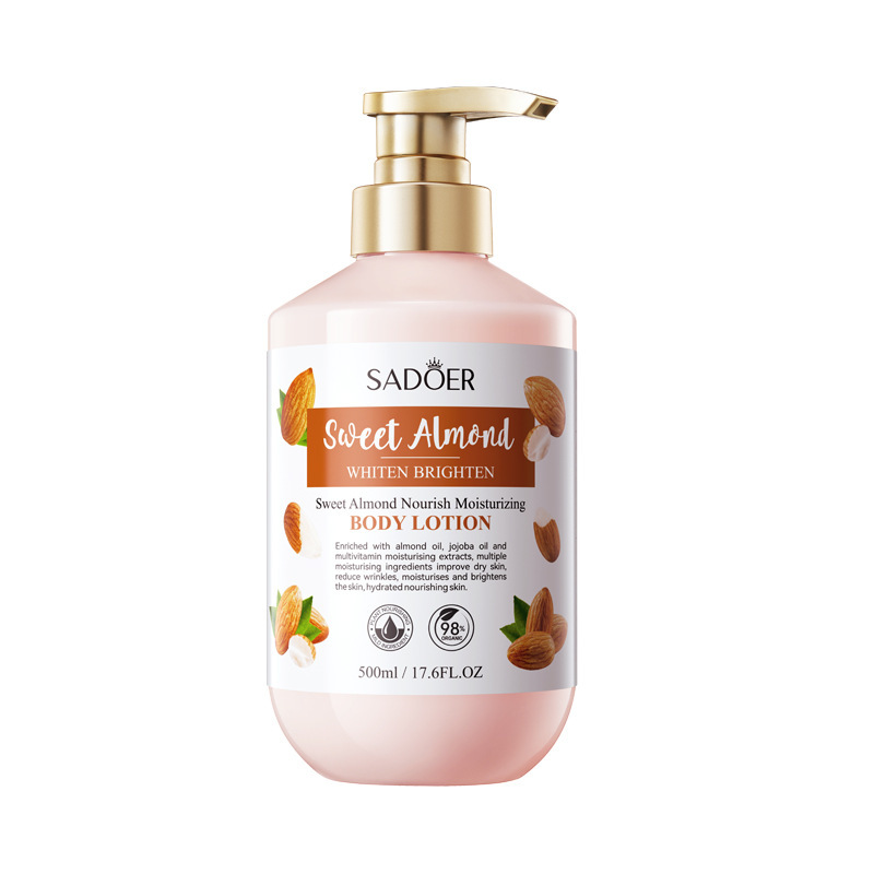 Crema de almendras para el cuerpo