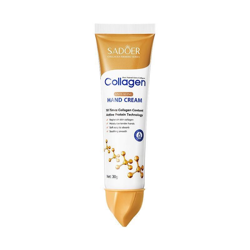 Crema de mano de colageno