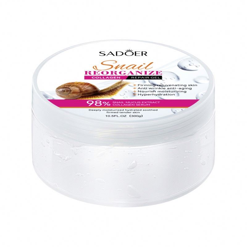 Gel de colageno para el rostro